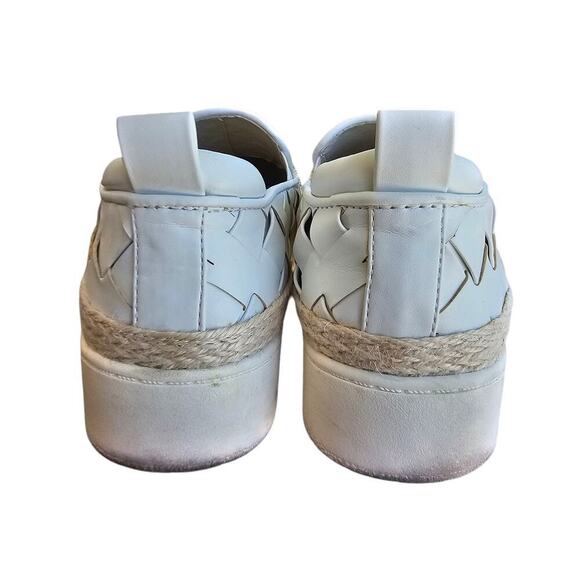 Franco Sarto Hydee Espadrille Platform Sneaker White Size 9 - Picture 7 of 9